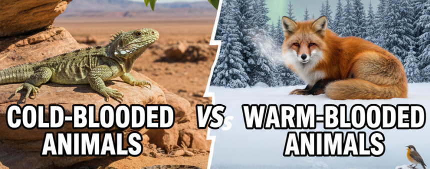 How Do Cold-Blooded vs Warm-Blooded Animals Regulate Body Temperature?