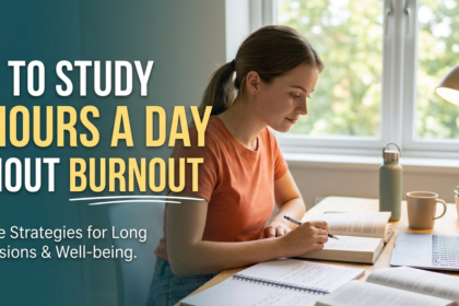 How to Study 10 Hours a Day Without Burnout