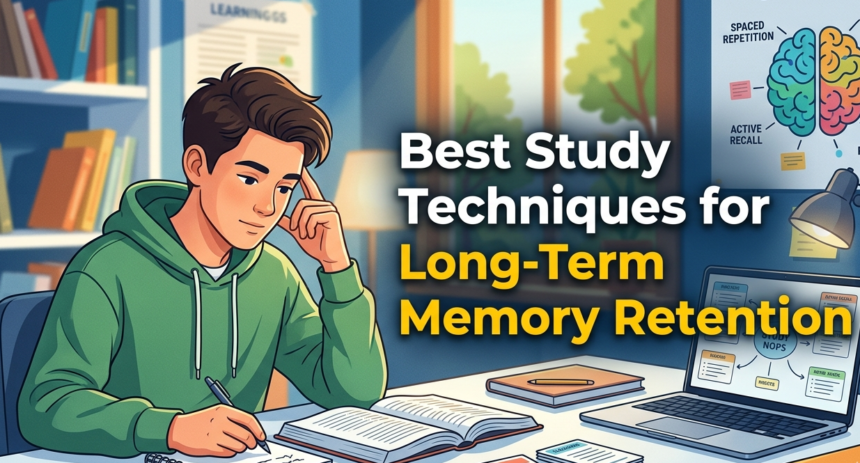 Best Study Techniques for Long-Term Memory Retention