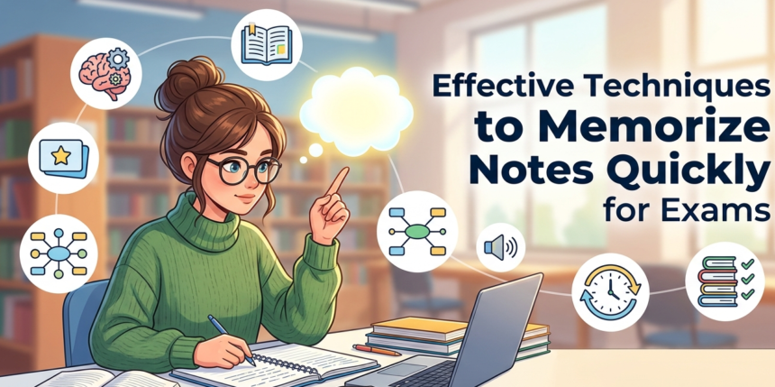 Effective Techniques to Memorize Notes Quickly for Exams