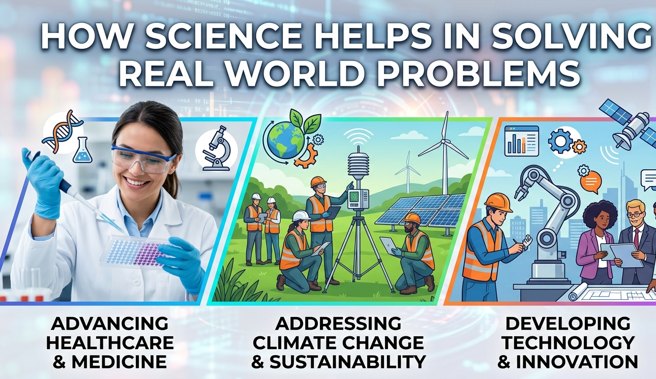 How Science Helps in Solving Real World Problems