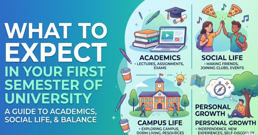 What to Expect in Your First Semester of University