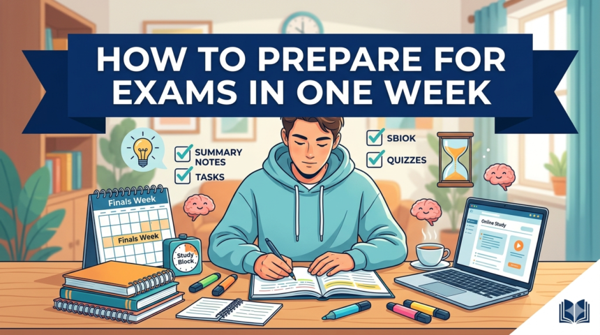 How to Prepare for Exams in One Week