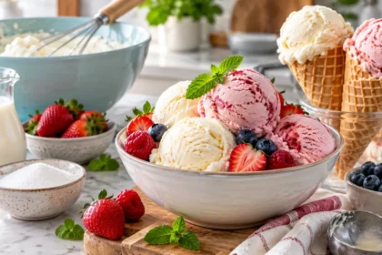 Easy Homemade Ice Cream Recipe (No Machine Needed)