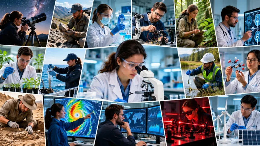 What Are the 12 Types of Scientists